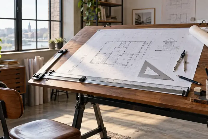 How to Use a Drafting Table